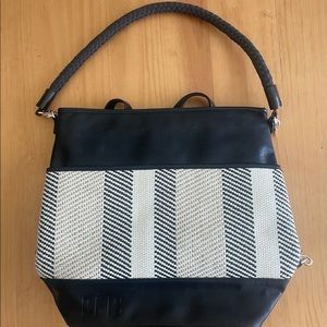 BEIS new natural convertible tote backpack